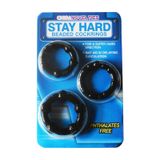  I Sale 2026 I  Bộ Vòng Đeo Bi Stay Hard Dành Cho Nam Giới, Silicone Mềm 