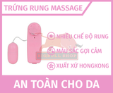  I Sale 2026 I Trứng Rung Tình Yêu 01 Đầu, Nhiều Tần Số Rung 