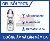  Gel Bôi Trơn 001, Hyaluronic Acid Dưỡng Ẩm Da, Gốc Nước, 100g 