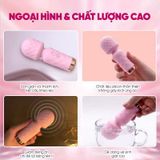  Chày Massage Mini Av Stick Sạc Điện Nhiều Chế Độ Rung 
