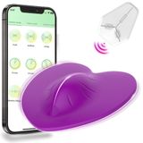  Máy Chụp Massage Â.Đ Hình Trái Tim Mini Sử Dụng App Màu Tím 