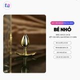  Phích Cấm HM Inox Mạ Vàng Cao Cấp Gold Kim Cương Đỏ 