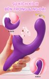  Cây Massage Ngón Tay Ngoáy Có Nhánh Mút Mạnh Nhiều Chế Độ Mềm Dẽo Cao Cấp 