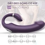  Trap On DV Sử Dụng 02 Đầu Bên Ngoài Kết Hợp Bên Trong Thân Gậy Mềm Có Thể Uốn Cong,Đầu Dv Ngoaý ,Nhiều Tần Số Rung, Nhiệt Độ Cao Cấp 
