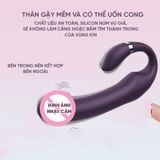  Trap On DV Sử Dụng 02 Đầu Bên Ngoài Kết Hợp Bên Trong Thân Gậy Mềm Có Thể Uốn Cong,Đầu Dv Ngoaý ,Nhiều Tần Số Rung, Nhiệt Độ Cao Cấp 