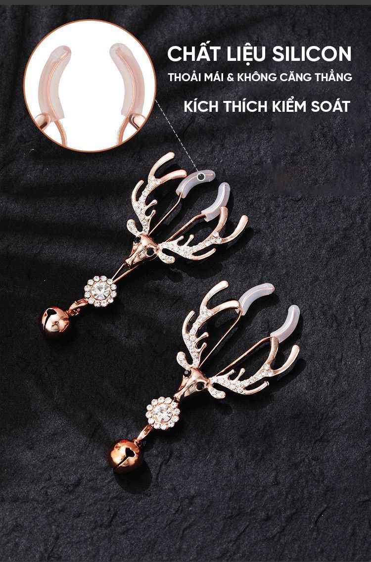  Combo Phích Cấm, Kẹp Ti, Nhạc Chuông Vàng Hồng Cao Cấp 