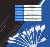  Dây Sạc Đa Năng 11 Kiểu 