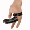  Bao Ngón Tay 02 Ngón Có Rung Gai Và Điều Khiển Từ Xa Ergonomic Gold Nhiều Chế Độ 