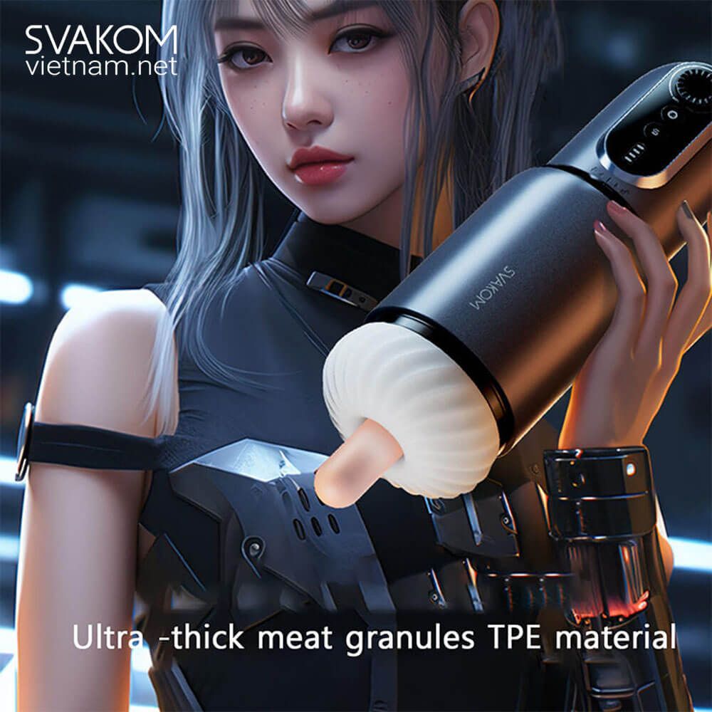  SVAKOM Godwin - Máy thủ dâm cho nam hiện đại hít tường tiện lợi 
