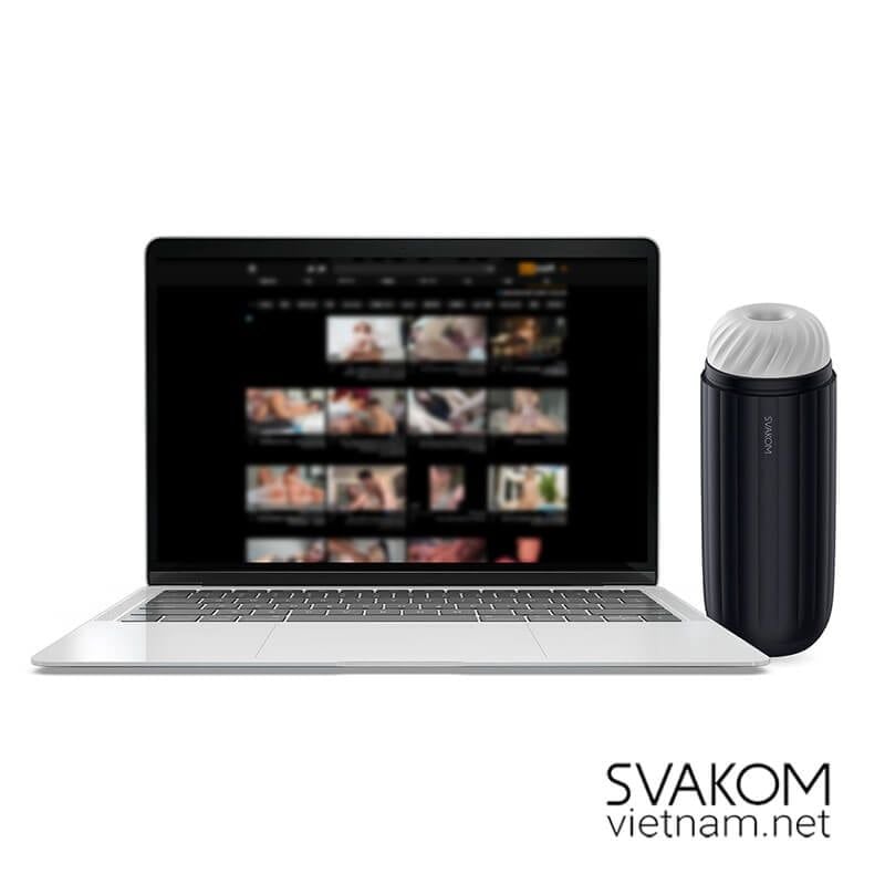  SVAKOM Sam Neo 2 Pro - Âm Đạo Giả Thủ Dâm Nam Tương Tác Qua Ứng Dụng Thông Minh 