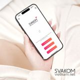  SVAKOM Sam Neo 2 Pro - Âm Đạo Giả Thủ Dâm Nam Tương Tác Qua Ứng Dụng Thông Minh 