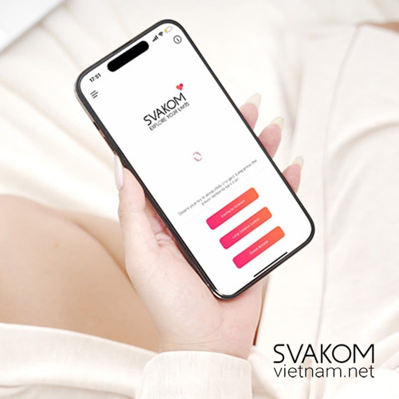  SVAKOM Sam Neo 2 Pro - Âm Đạo Giả Thủ Dâm Nam Tương Tác Qua Ứng Dụng Thông Minh 