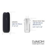  SVAKOM Sam Neo 2 Pro - Âm Đạo Giả Thủ Dâm Nam Tương Tác Qua Ứng Dụng Thông Minh 