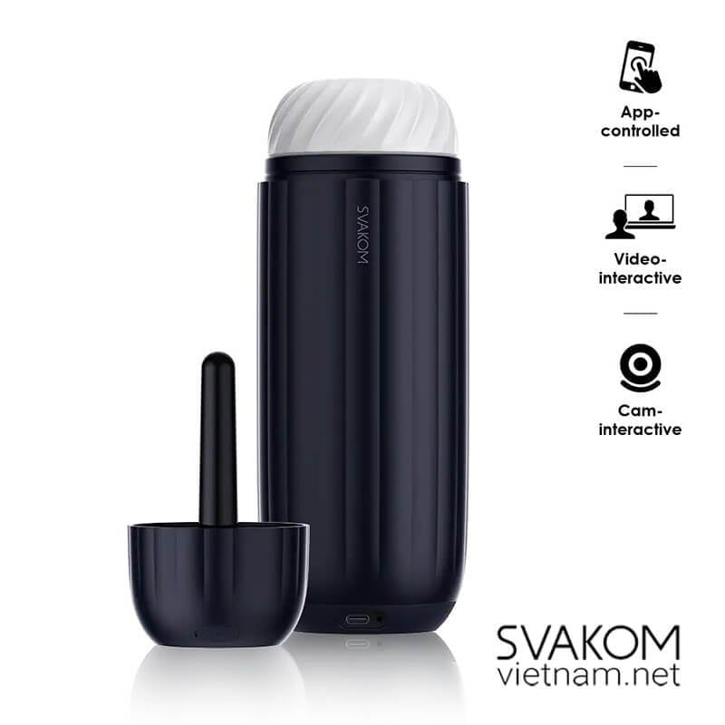  SVAKOM Sam Neo 2 Pro - Âm Đạo Giả Thủ Dâm Nam Tương Tác Qua Ứng Dụng Thông Minh 