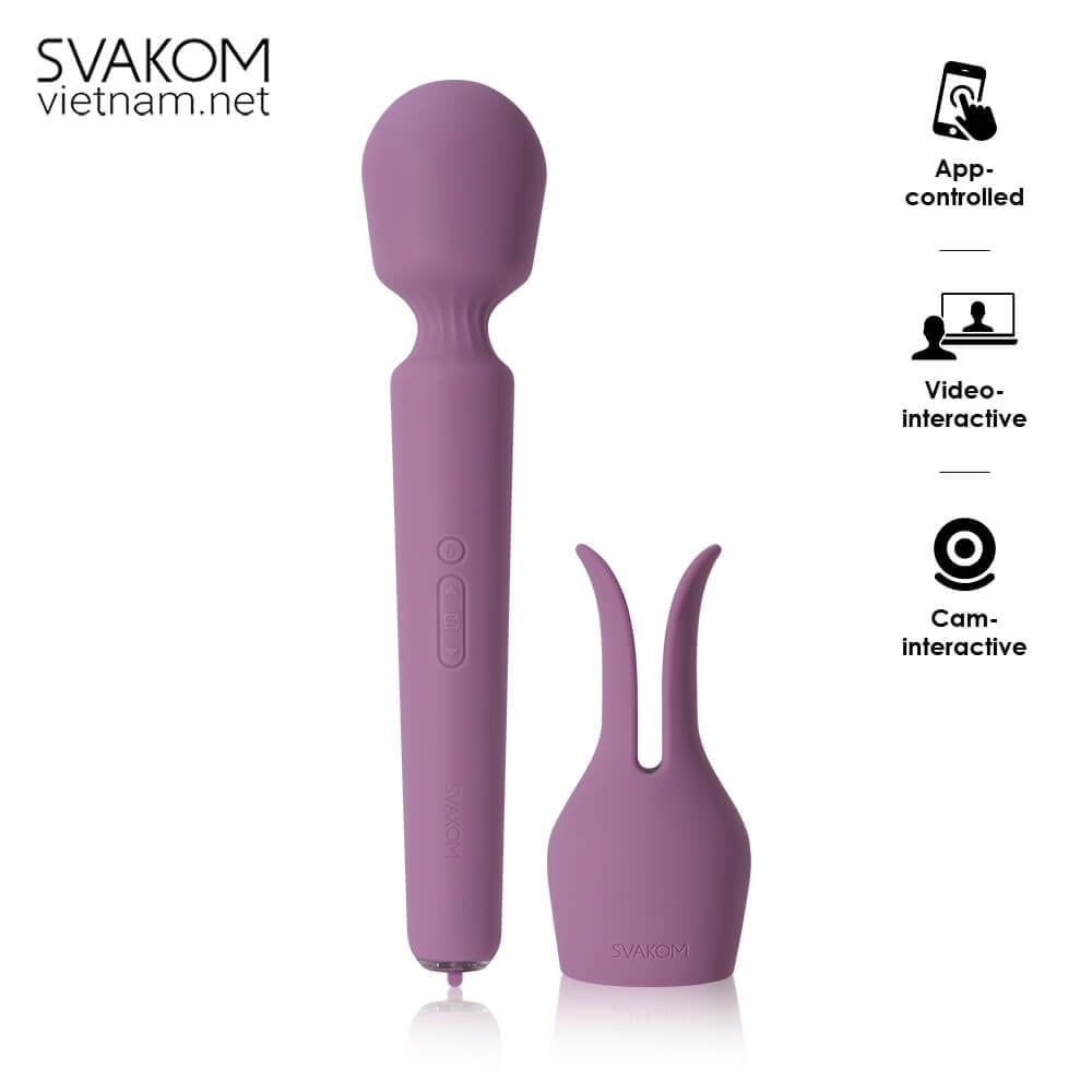  SVAKOM Emma Neo 2 - Chày Rung Tình Dục Cỡ Lớn Mạnh Mẽ & Tương Tác 