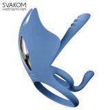  Cock Ring SVAKOM Barzillai - Vòng Đeo Dương Vật Kích Thích 4 Điểm Nhạy Cảm Điều Khiển Qua Ứng Dụng 