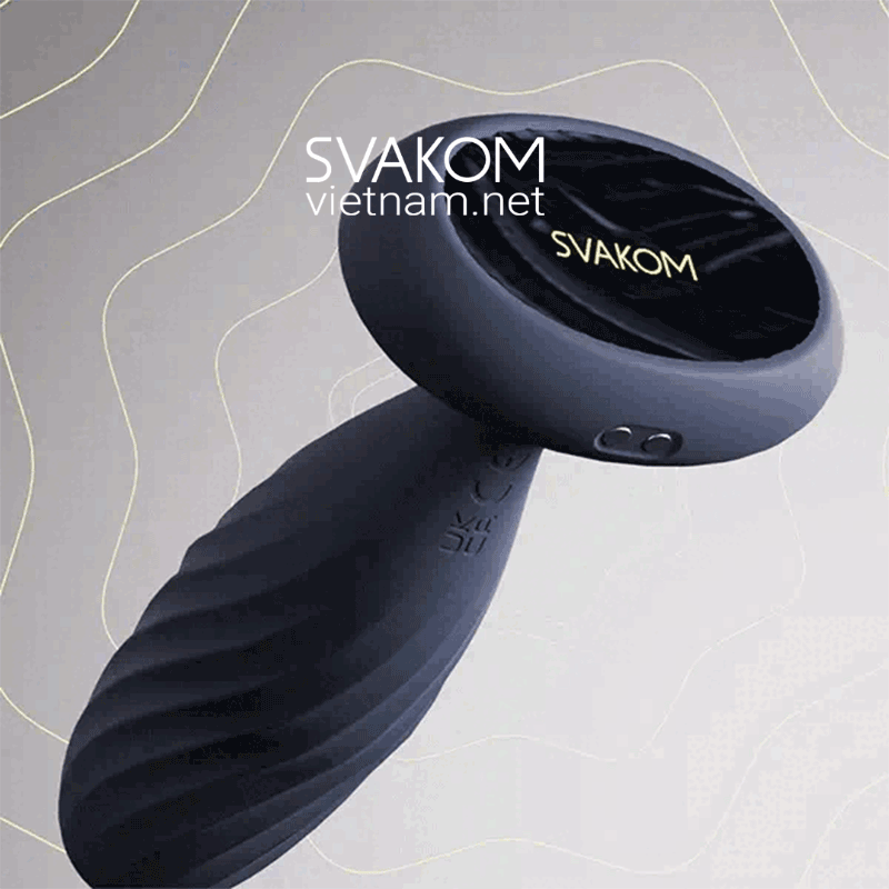  SVAKOM Jordan: Đồ Chơi Hậu Môn Rung Thụt Đẳng Cấp Điều Khiển Bằng App và Remote 
