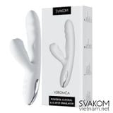  SVAKOM Veromca dương vật rung thụt bú hút sưởi ấm đa năng 