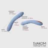  SVAKOM Ava Neo dương vật giả rung thụt tương tác từ xa 