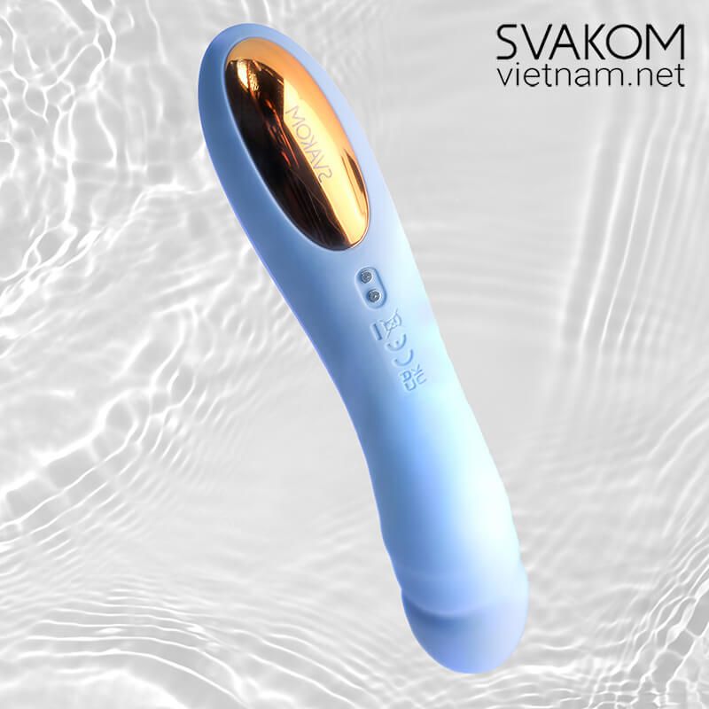  SVAKOM Ava Neo dương vật giả rung thụt tương tác từ xa 