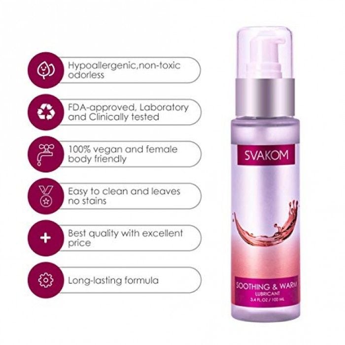  Gel bôi trơn SVAKOM Warming Water-based Lubricant 100ml 