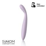  SVAKOM Cici 2 ngón tay rung điểm G làm ấm và điều khiển bằng App 