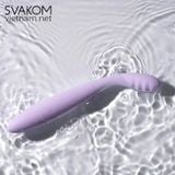  SVAKOM Cici 2 ngón tay rung điểm G làm ấm và điều khiển bằng App 