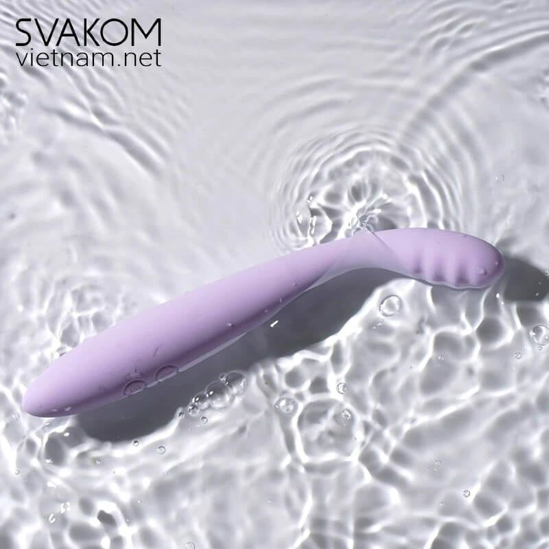  SVAKOM Cici 2 ngón tay rung điểm G làm ấm và điều khiển bằng App 