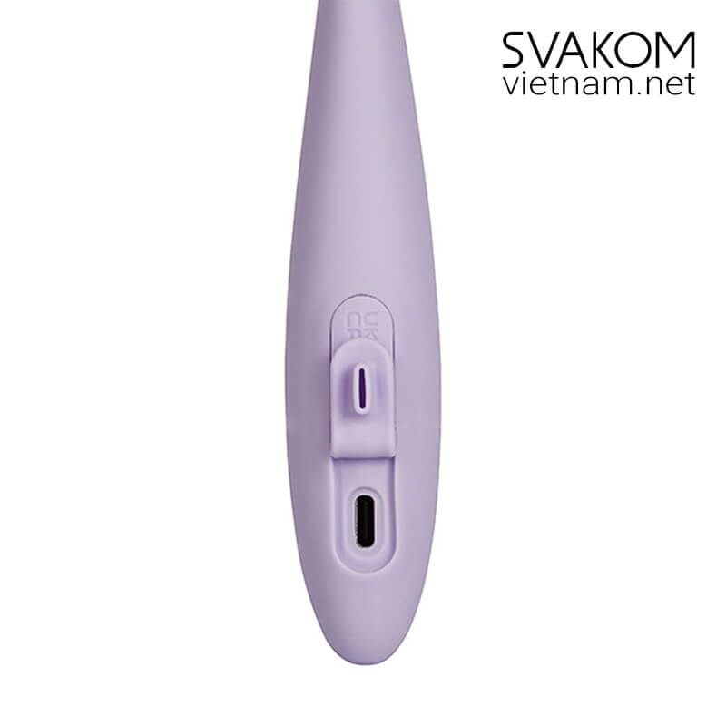  SVAKOM Cici 2 ngón tay rung điểm G làm ấm và điều khiển bằng App 