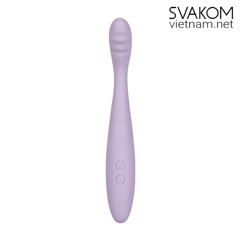  SVAKOM Cici 2 ngón tay rung điểm G làm ấm và điều khiển bằng App 