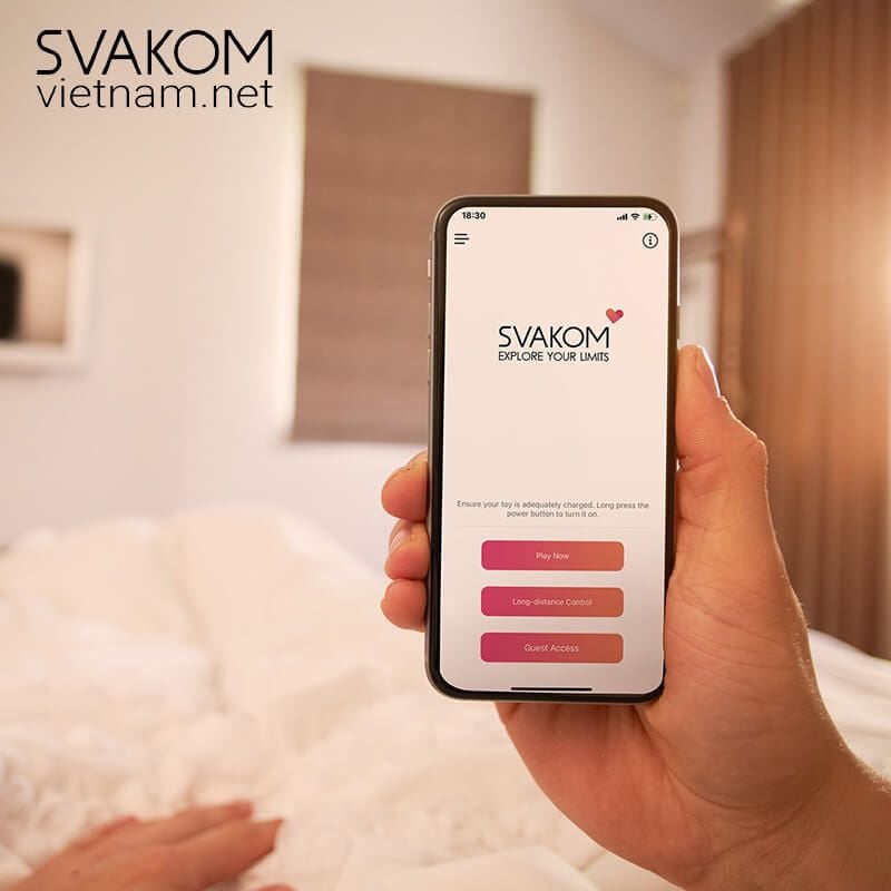  SVAKOM Hannes Neo máy thủ dâm nam tương tác xa điều khiển bằng App 
