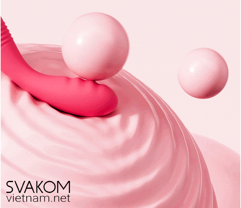 SVAKOM Cici II ngón tay rung thụt kích thích linh hoạt 