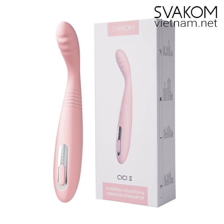  SVAKOM Cici II ngón tay rung thụt kích thích linh hoạt 