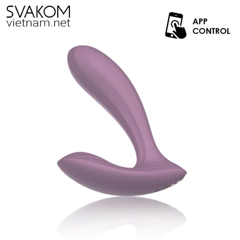  SVAKOM Erica Sex toy điều khiển bằng App kích thích điểm G và âm vật 