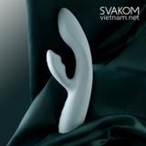  SVAKOM Chika sextoy điều khiển bằng App 2 nhánh rung sưởi ấm 38 độ C 