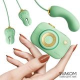  SVAKOM Alberta - Máy bú hút kết hợp kẹp rung ti vú ngụy trang máy ảnh 