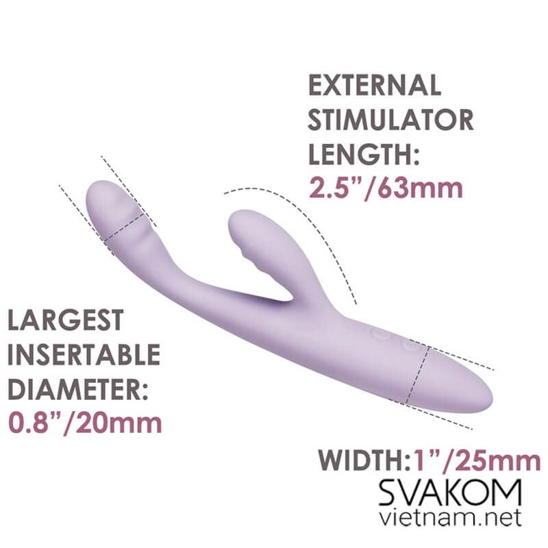  SVAKOM Cici+ 2 - Cici 2 Plus - Máy Rung Sex Toy Nữ Có Sưởi Ấm Điều Khiển Bằng Smartphone 