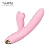  SVAKOM Frederica - Dương vật giả Rung Thụt, Bú Hút Cao Cấp 
