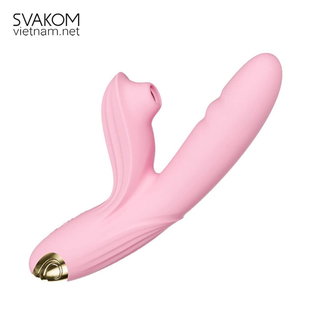  SVAKOM Frederica - Dương vật giả Rung Thụt, Bú Hút Cao Cấp 