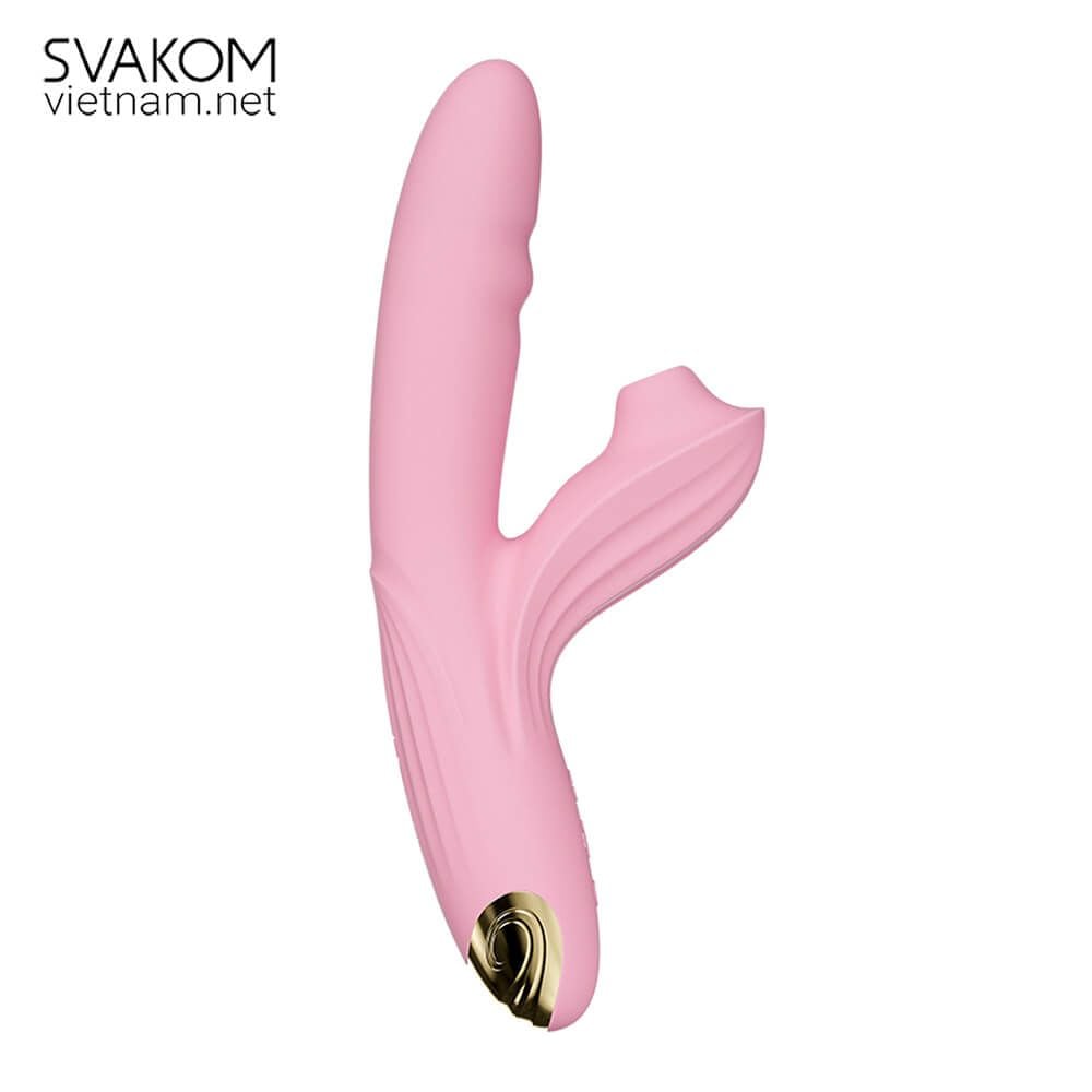  SVAKOM Frederica - Dương vật giả Rung Thụt, Bú Hút Cao Cấp 