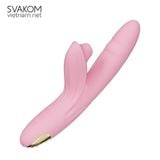  SVAKOM Frederica - Dương vật giả Rung Thụt, Bú Hút Cao Cấp 