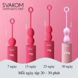  Bóng tập Kegel SVAKOM Nova Plus Bài tập Kegel cho nữ se khít âm đạo 