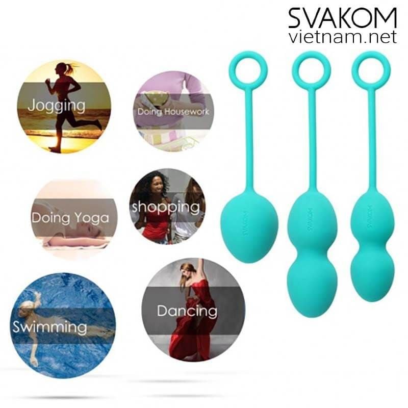  Bóng tập Kegel SVAKOM Nova Plus Bài tập Kegel cho nữ se khít âm đạo 