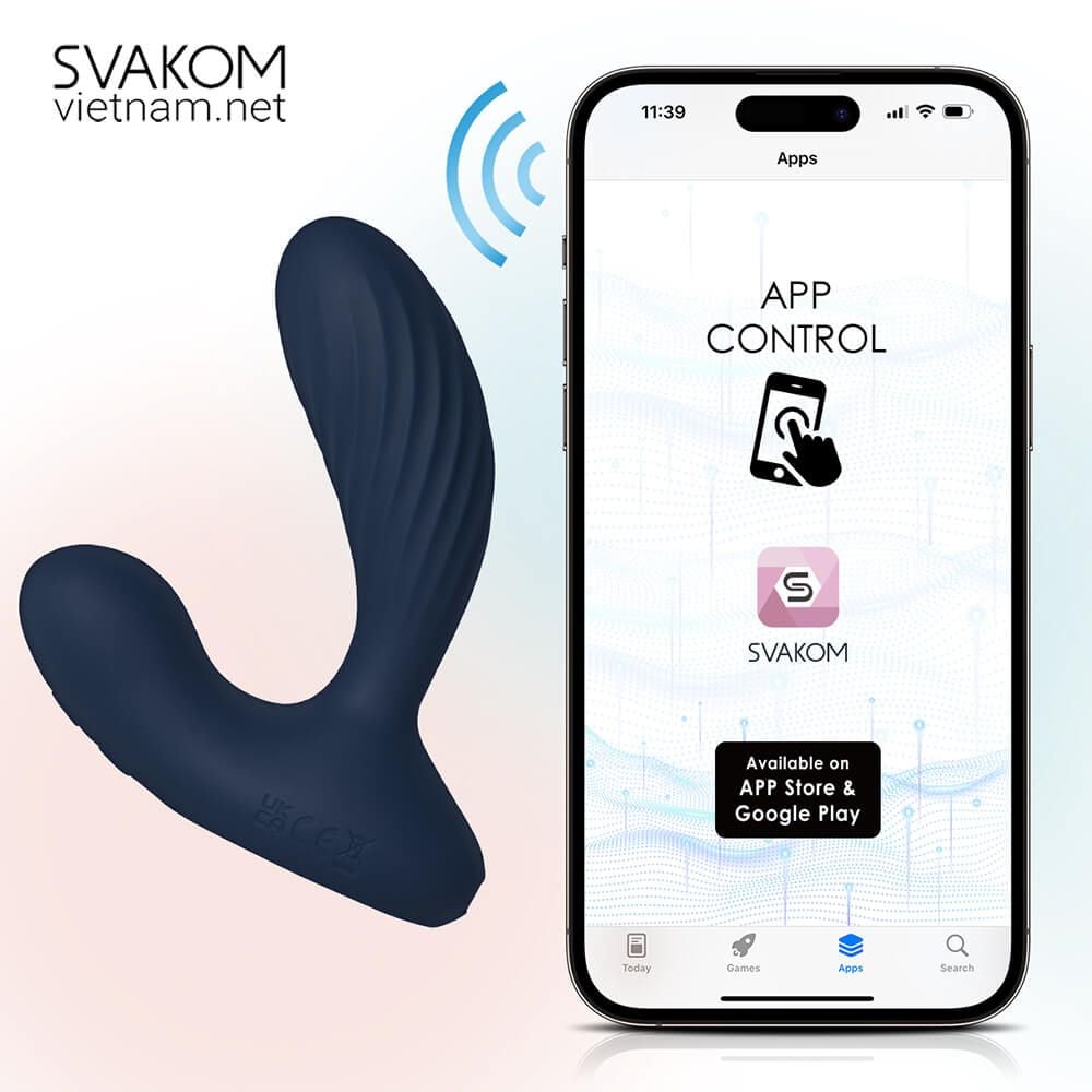  Đồ chơi tình dục hậu môn SVAKOM Vick Neo 2 đồng bộ phim người lớn 