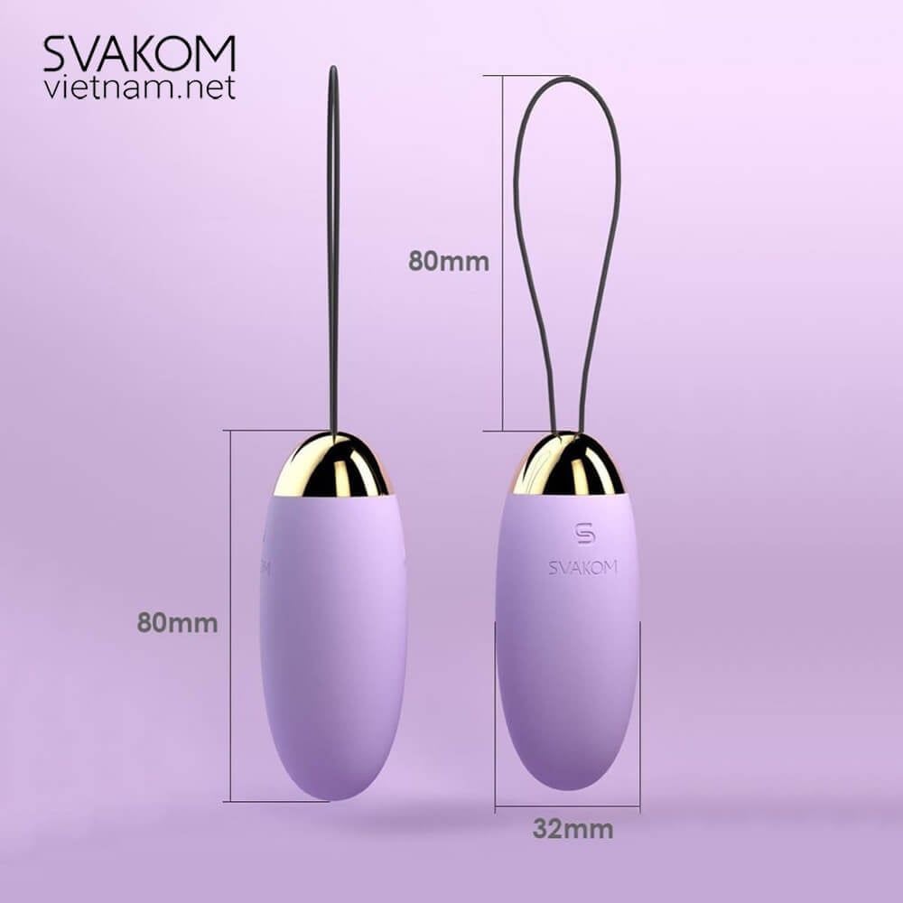  SVAKOM Elva App-Controlled – Trứng rung mini thông minh có App 
