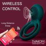  SVAKOM Tammy Pro vòng đeo dương vật điều khiển bằng App 