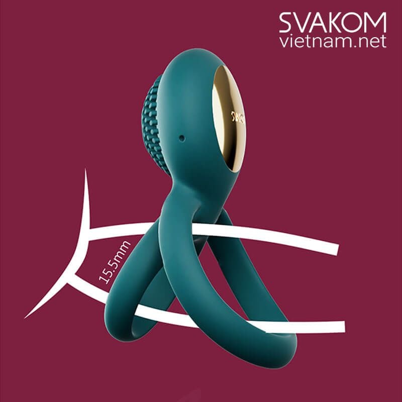  SVAKOM Tammy Pro vòng đeo dương vật điều khiển bằng App 