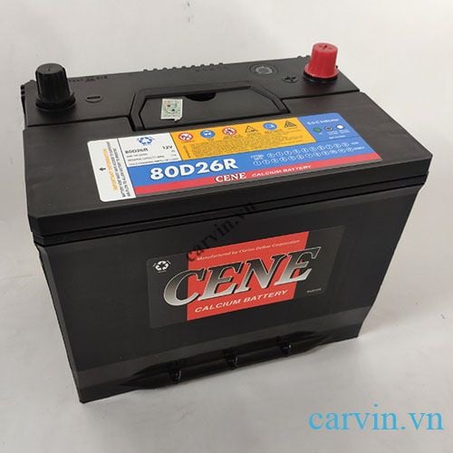ắc quy cene 80d26R