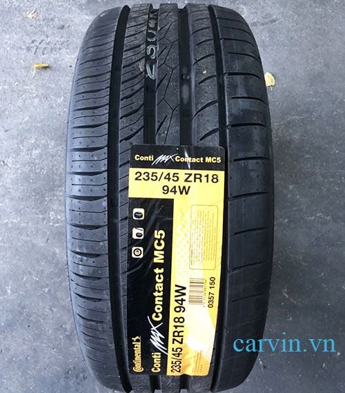 Lốp xe Continental 235/45ZR18 ContiMaxContact MC5 | Carvin