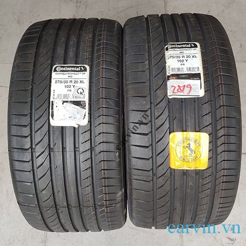 Lốp Continental 275/35R20 102Y ContiSportContact 5 - Czech - Carvin